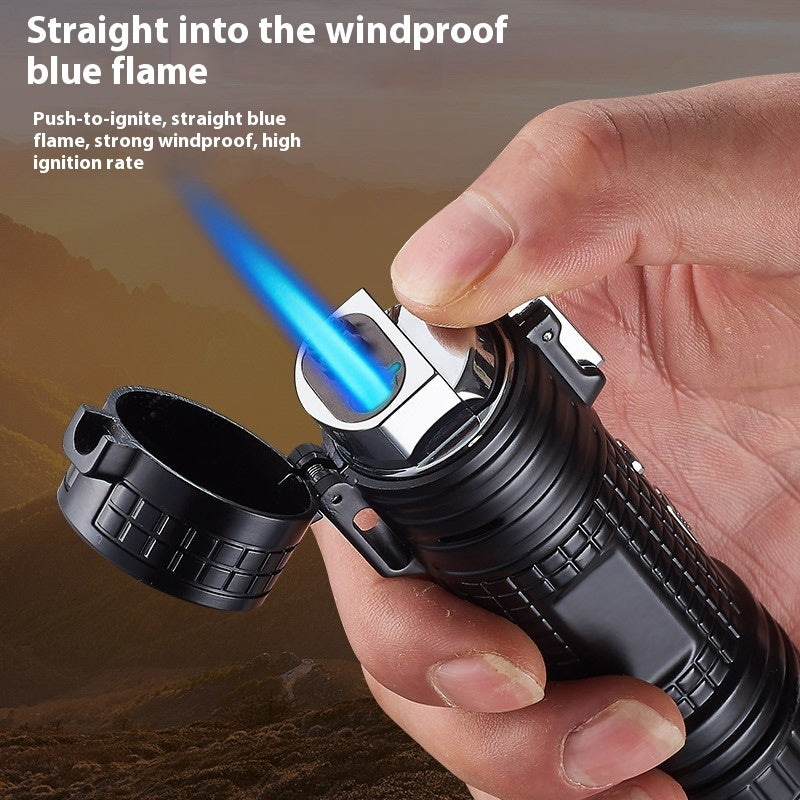 Multi Functional Creative Three Use Waterproof Flashlight Lighter
