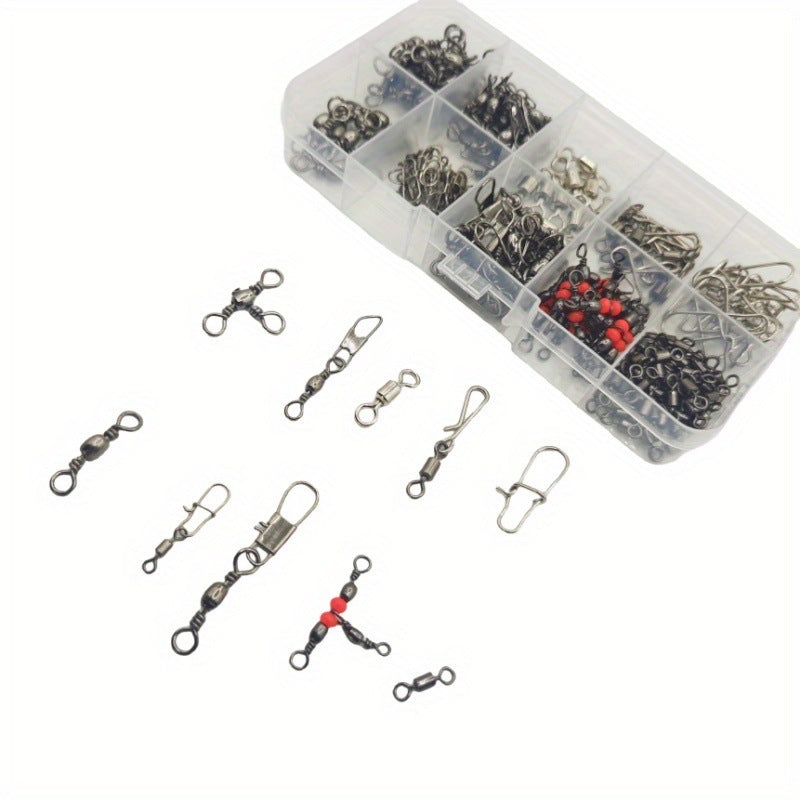 175 Pieces Fishing Connector Ball Bearing Boxed