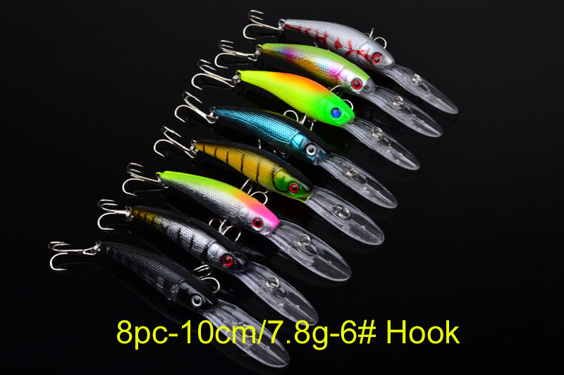 22PC Minoruya Bait Set 3 Types 22 Colors E-commerce Fishing Tackle Bait