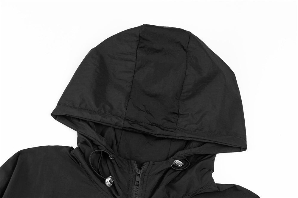 Men's Embroidered Sports Style With Letters Coat