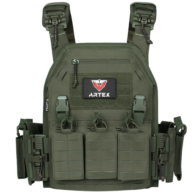 Artex Outdoor Multi-functional Military Fan Laser Quick Release Tactical Vest 6094 Tactical Vest Equipment Protective Jacket