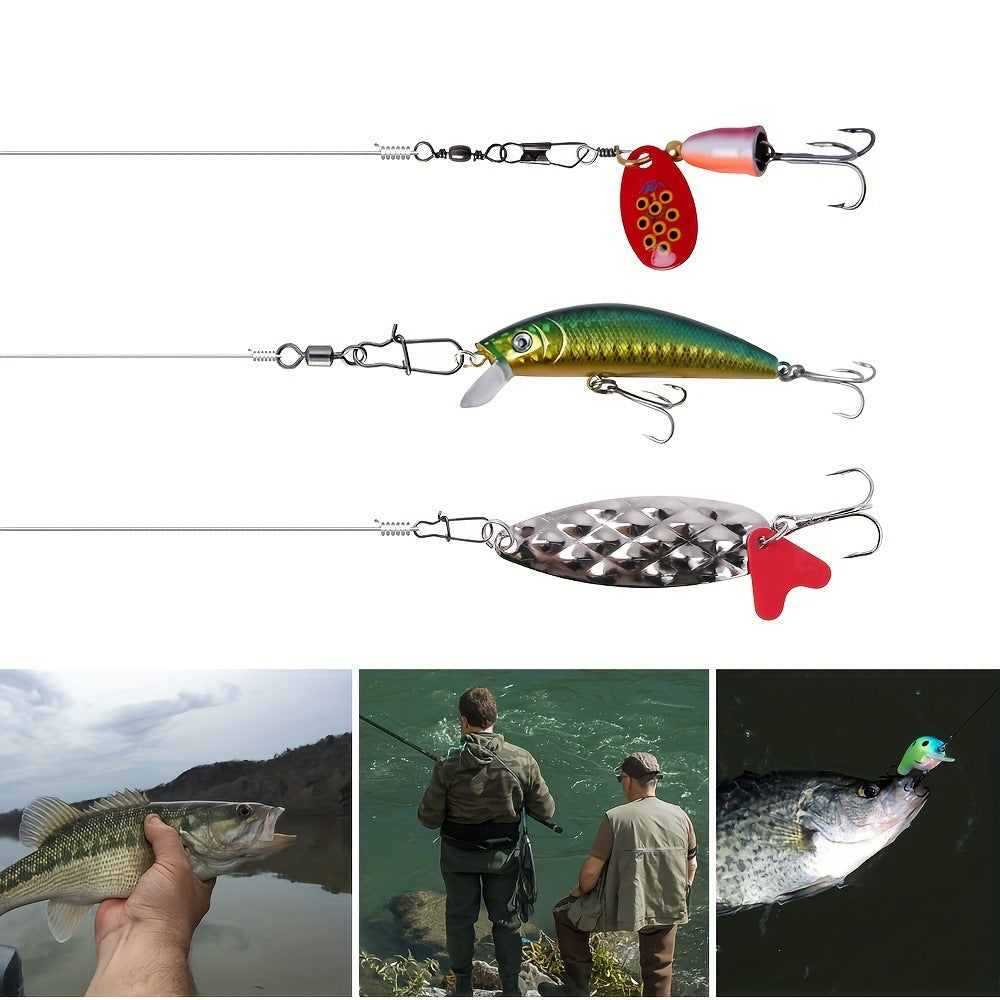 175 Pieces Fishing Connector Ball Bearing Boxed