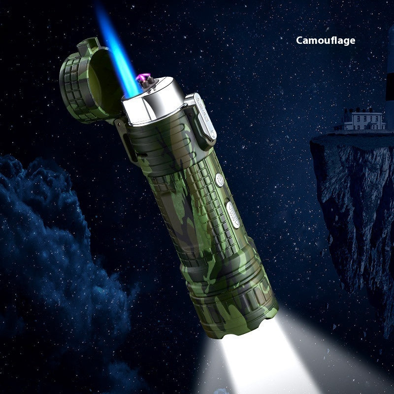 Multi Functional Creative Three Use Waterproof Flashlight Lighter