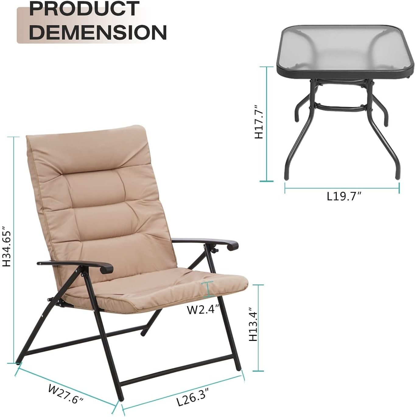 SUNCROWN-3-Piece-Outdoor-Patio-Padded-Folding-Chairs