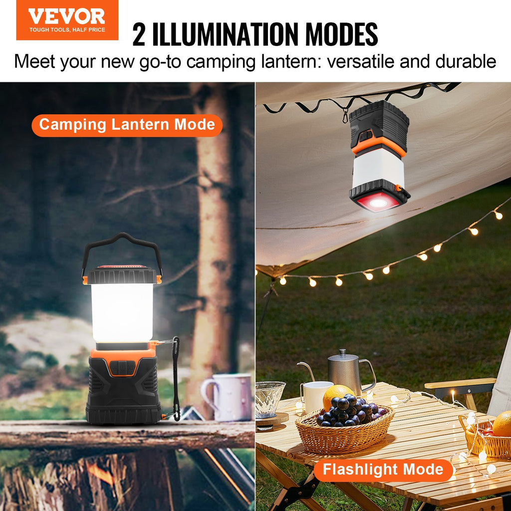 LED Camping Lantern Rechargeable Portable For Outdoor Adventure