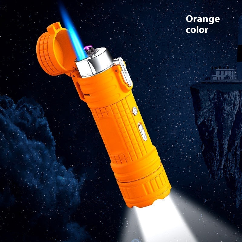 Multi Functional Creative Three Use Waterproof Flashlight Lighter