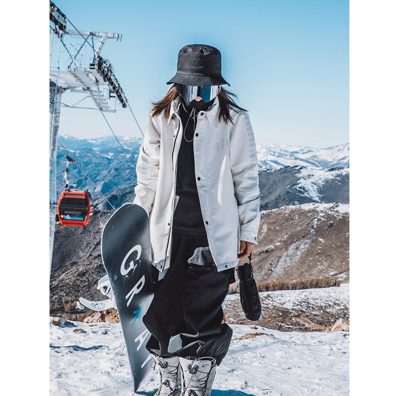 Spring And Autumn Super Loose Waterproof Windproof Snowboard Pants