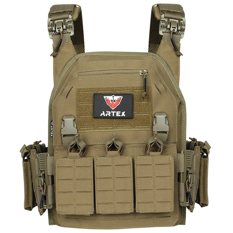 Artex Outdoor Multi-functional Military Fan Laser Quick Release Tactical Vest 6094 Tactical Vest Equipment Protective Jacket
