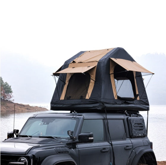 Foldable 2-3 People Amphibious Inflatable Car Roof Top Tent For Camping Outdoor Glamping Camping Tent For SUV,Truck